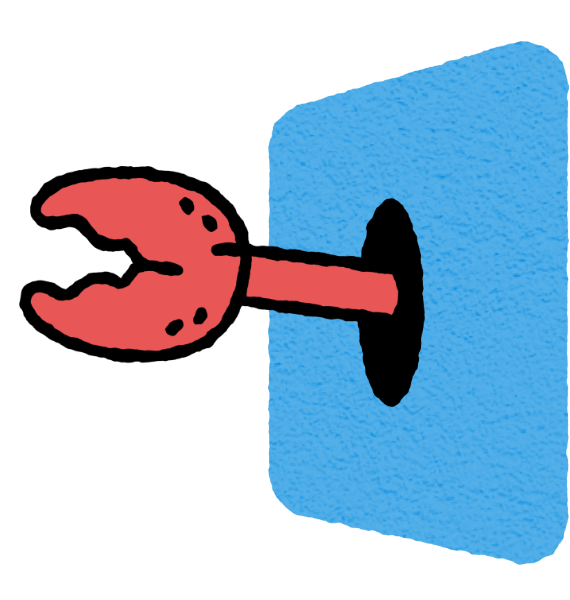 WorkClaw claw securing a vault
